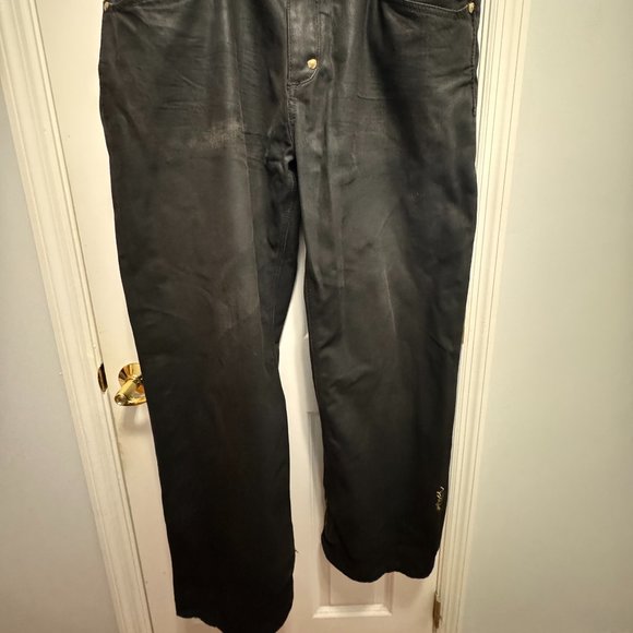 Coogi black  denim jeans W44 L35 - Picture 7 of 16